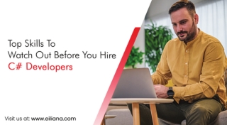 Top Skills To Watch Out Before You Hire C# Developers
