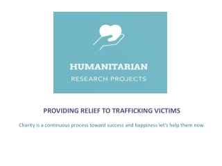 Rehabilitation of Trafficking Victims In Los Angeles