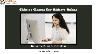 chinese classes for kidsays online