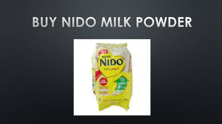 buy nido milk powder
