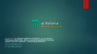 Marble Fixing Services UAE | Al Rahafia Marbles & Granites