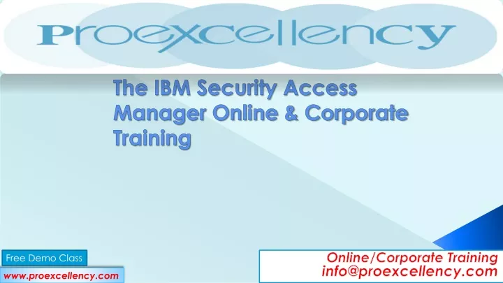 the ibm security access manager online corporate training