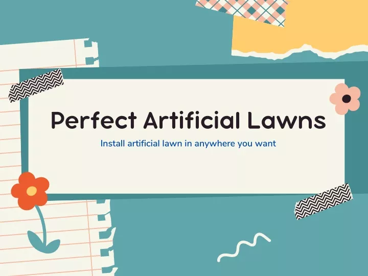 perfect artificial lawns