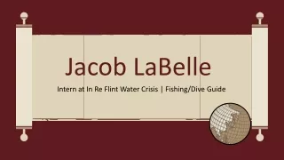 Jacob LaBelle - A Goal-focused Professional - Ann Arbor, MI