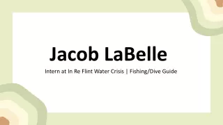 Jacob LaBelle - A Results-driven Competitor - Ann Arbor, MI