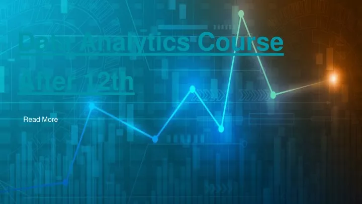 data analytics course after 12th