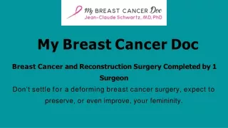 Flap surgery breast reconstruction - My Breast Cancer Doc