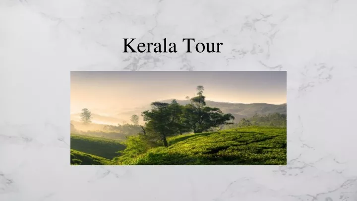 kerala tour