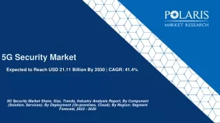 5G Security Market Analysis Report 2022-2030