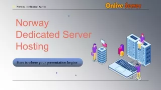 Norway Dedicated Server Hosting - Onlive Server