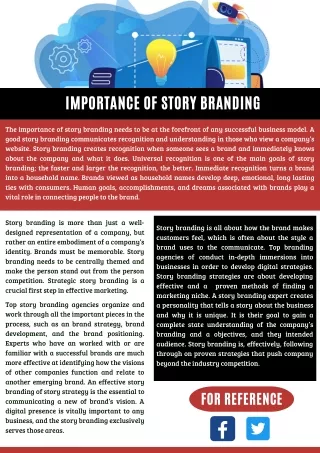 Importance of Story Branding