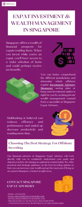 Professional Investment Advisory Services | Singapore Expat Advisiory