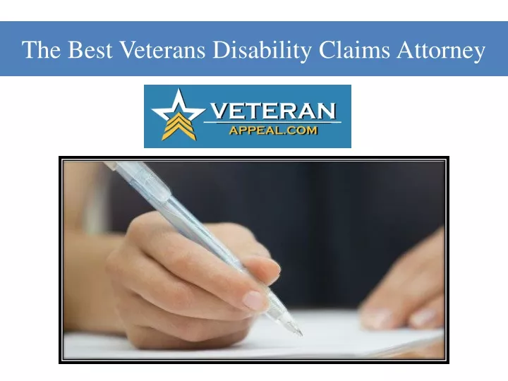 PPT - The Best Veterans Disability Claims Attorney PowerPoint ...