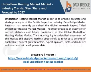 underfloor heating market market industry trends