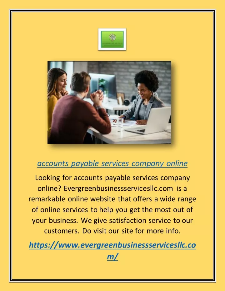 accounts payable services company online