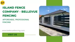 Island fence company - Bellevue fencing