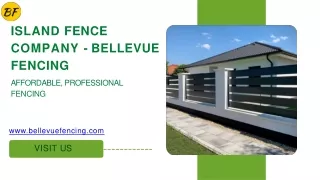 Island fence company - Bellevue fencing