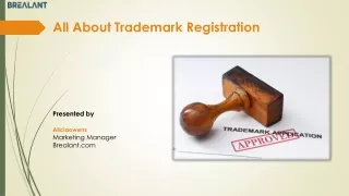 All About Trademark Registration | Brealant