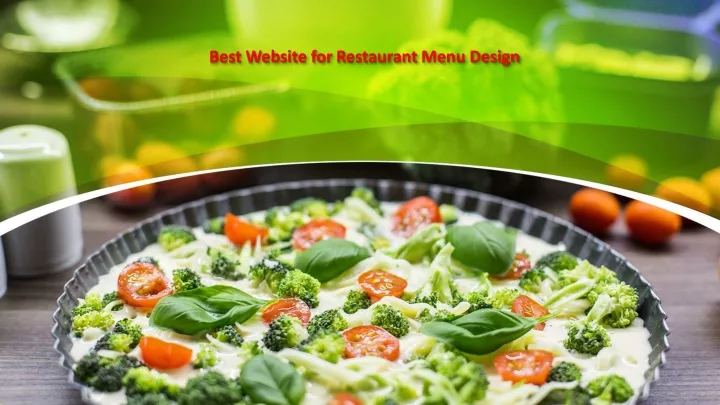 best website for restaurant menu design