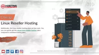 linux reseller hosting
