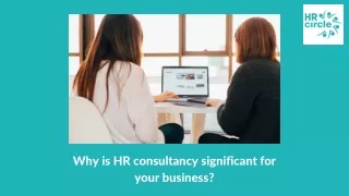 Why is HR consultancy significant for your business