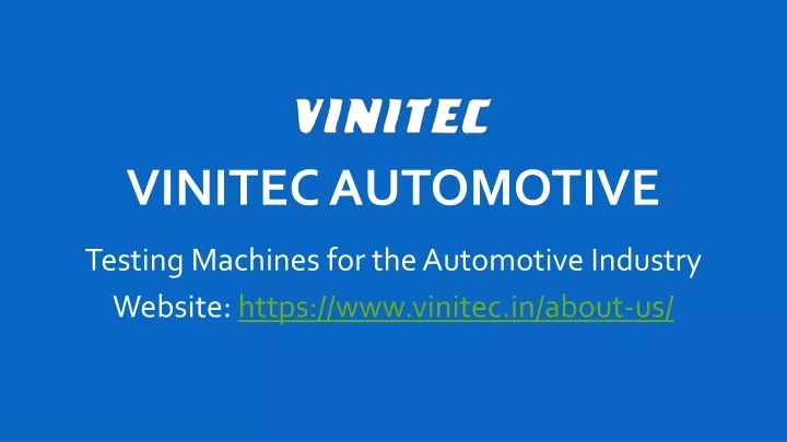 vinitec automotive