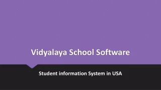 vidyalaya school software