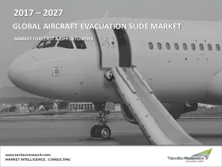 Global Aircraft Evacuation Slide Market Analysis 2027