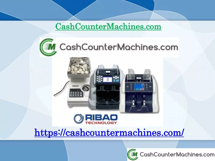 cashcountermachines com