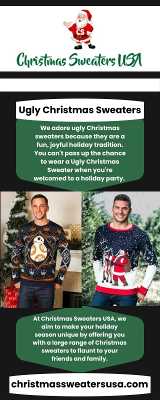 ugly christmas sweaters