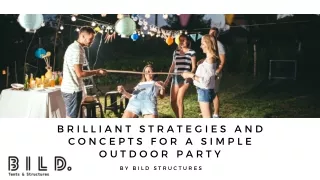 Brilliant Strategies for a Simple Outdoor Party - Bild Structures