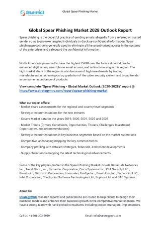 global spear phishing market