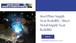 Steel Plate Supply &  Sheet Metal Supply Near Redcliffe