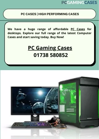 PC Cases | High Performing Cases