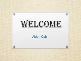 welcome