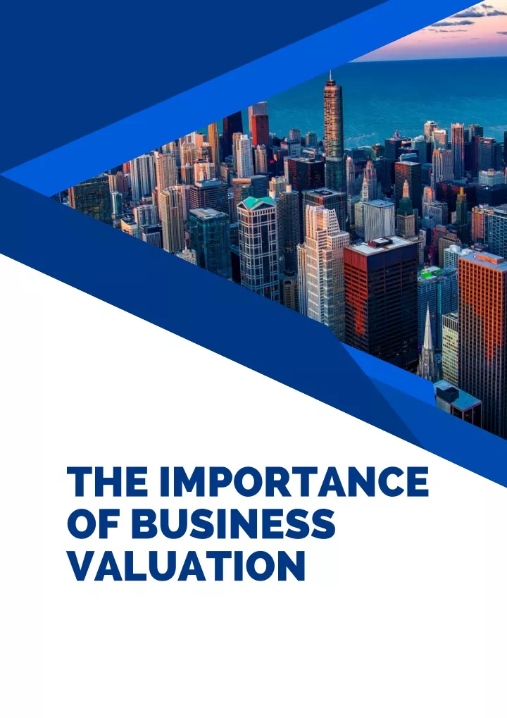 the importance of business valuation