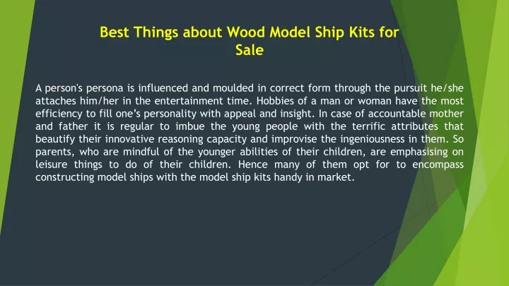 best things about wood model ship kits for sale