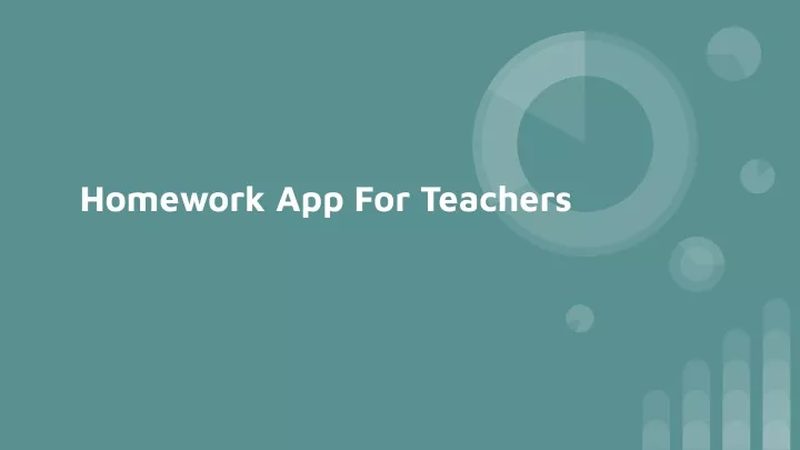 homework app for teachers