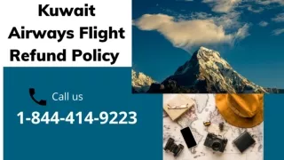 1-844-414-9223 Kuwait Airways Flight Refund Policy