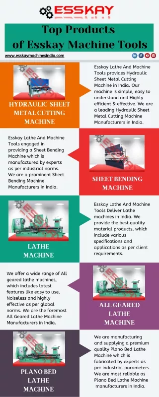 Top Products of Esskay Lathe And Machine Tools
