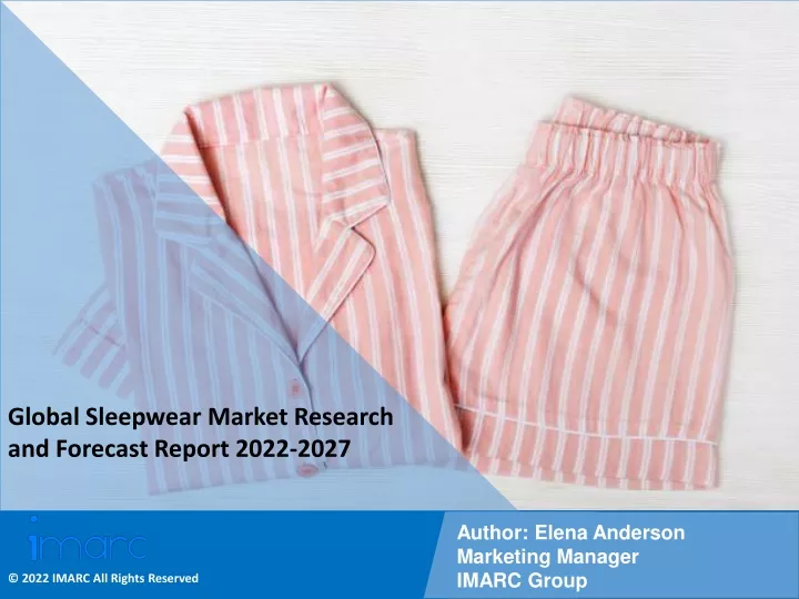 global sleepwear market research and forecast