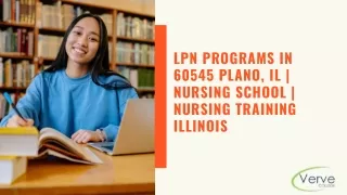 LPN Programs in 60545 Plano, IL  Nursing School  Nursing Training Illinois