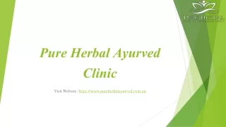 Best Ayurvedic Medicine for Depression and Anxiety at Pure Herbal Ayurved Clinic