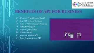 benefits of api for business