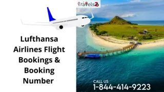 1-844-414-9223 Lufthansa Airlines Flight Booking Number