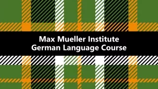 German Language Course | Learn German Language Offline in Delhi | Max Mueller In
