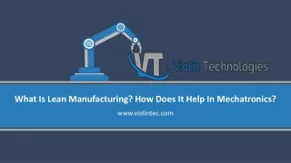 what is lean manufacturing how does it help