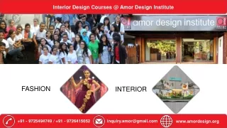 Interior Design Course Amor Design Institute