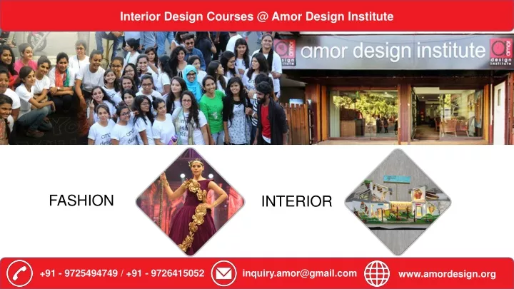 interior design courses @ amor design institute