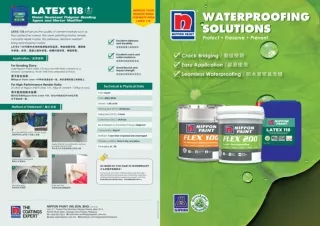 Nippon Paint Waterproofing Solution